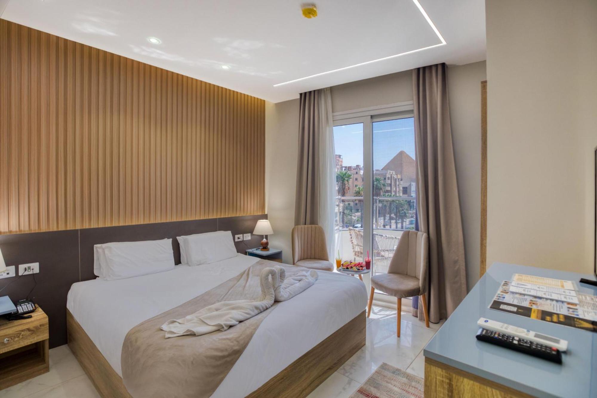Khattab Pyramids View Hotel Kafret el-Gabal 外观 照片