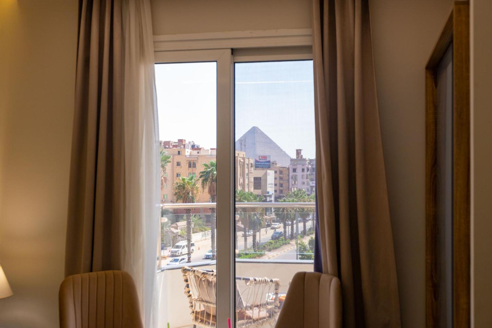 Khattab Pyramids View Hotel Kafret el-Gabal 外观 照片