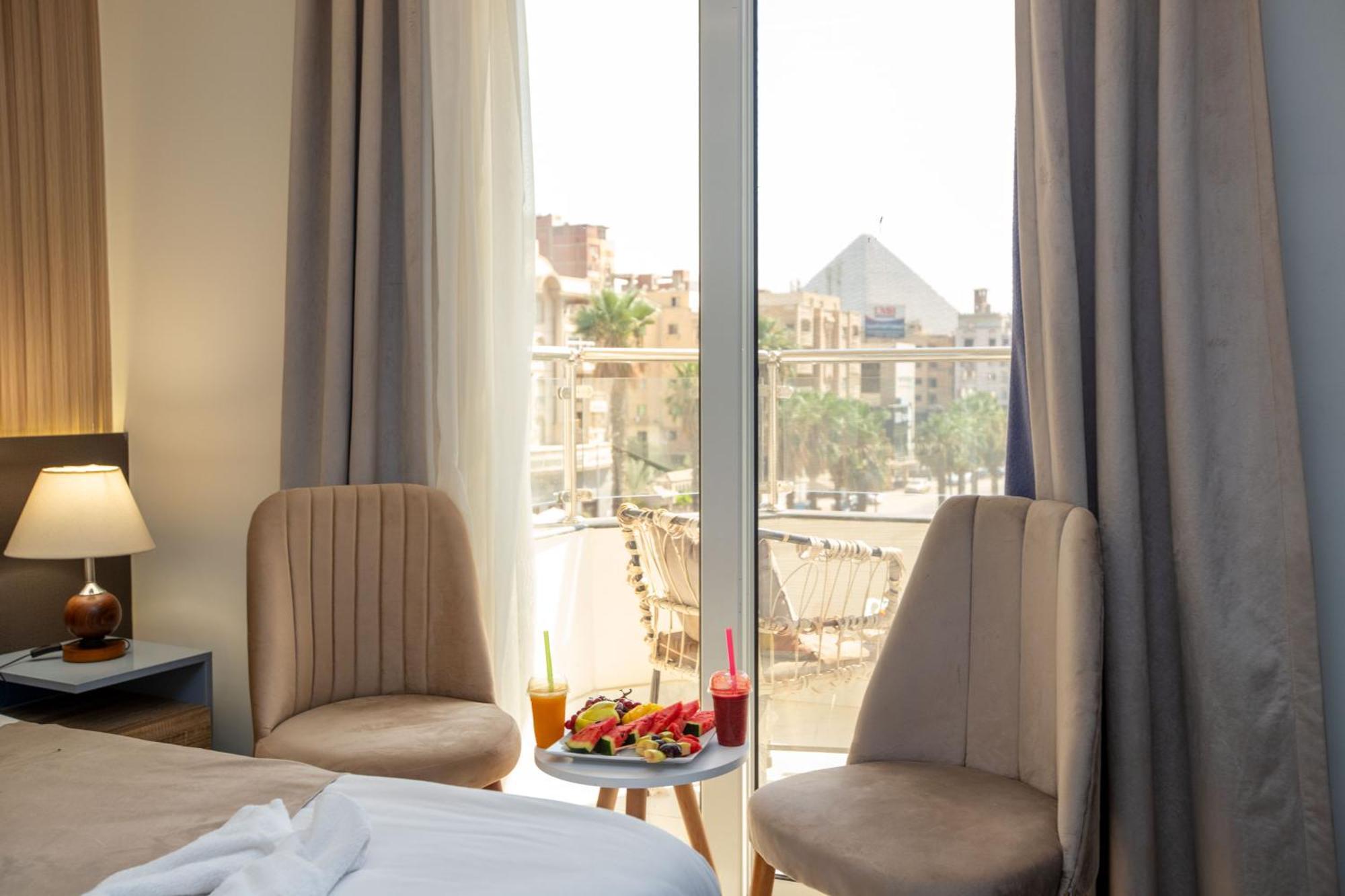 Khattab Pyramids View Hotel Kafret el-Gabal 外观 照片